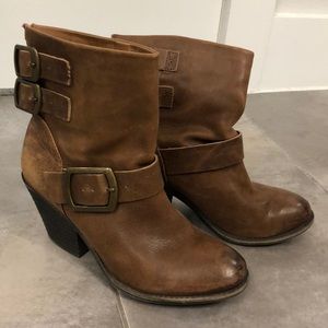Sole Society brown booties